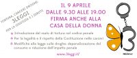 Firma 3 leggi per la giustizia e i diritti