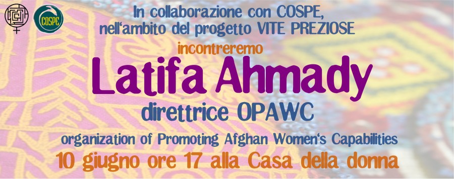 Incontro con Latifa Ahmady