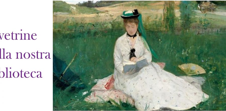 Vetrine in biblioteca