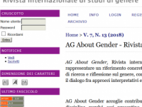 AG ABOUT GENDER