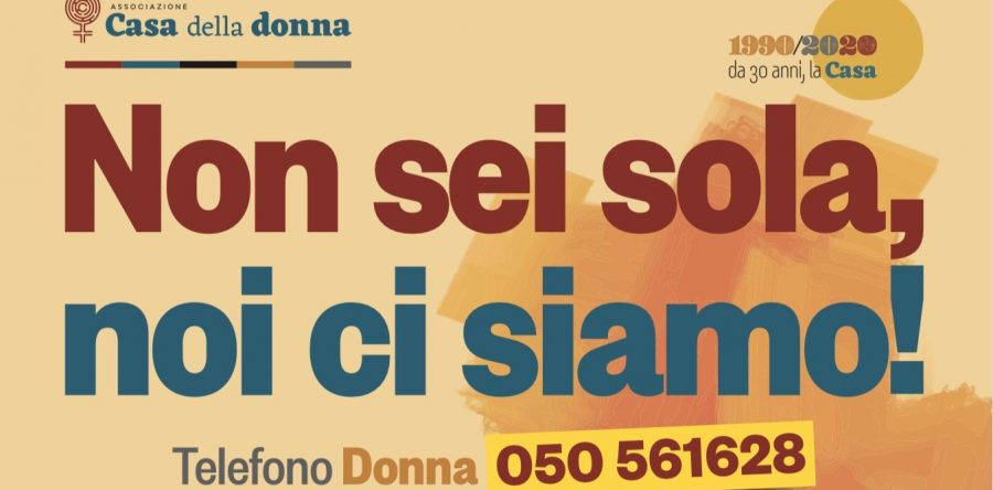 Non sei sola, noi ci siamo! Chiama il Telefono Donna