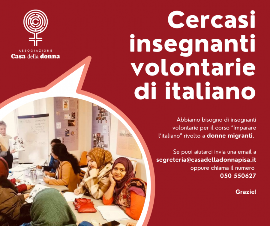 Cercasi insegnanti volontarie