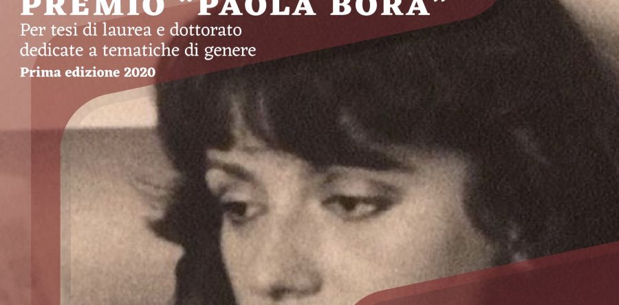 Premio “Paola Bora”, la commissione selezionatrice