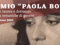 Premio “Paola Bora” per tesi di laurea e dottorato, al via la prima edizione