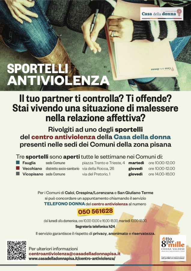 Sportelli antiviolenza Pisa