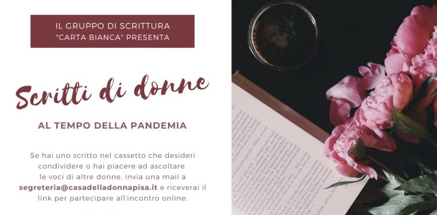 Scritti di donne al tempo della pandemia