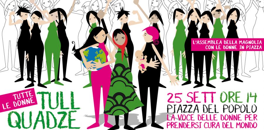 “Non c’è più tempo. Per il pianeta, per il nostro mondo, per le nostre vite. Noi siamo la cura”