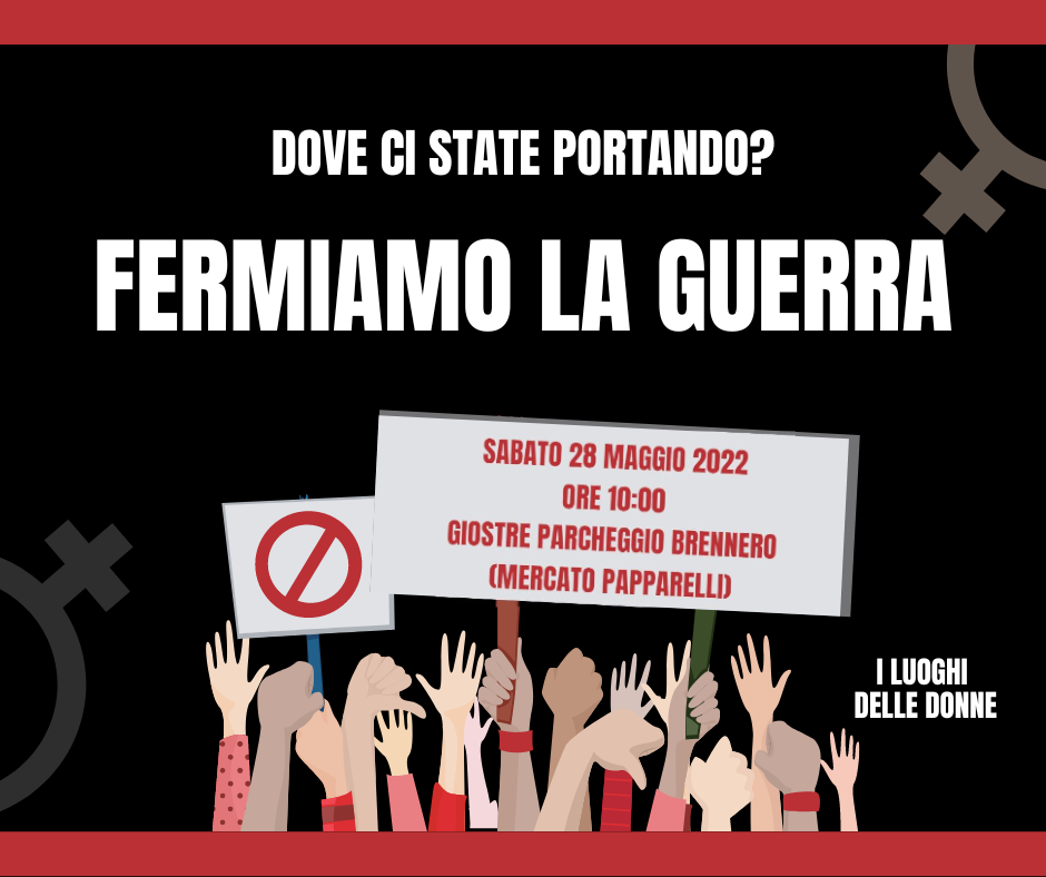 Fermiamo la guerra - Locandina del Flash Mob a Pisa