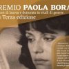 Terza edizione Premio “Paola Bora” in studi di genere: scadenza 20 gennaio