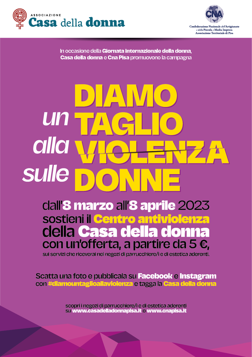 Locandina di Diamo un taglio alla violenza