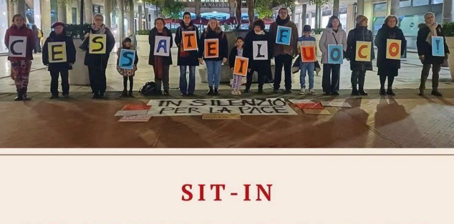 In silenzio per la pace, continuano i presidi a Pisa