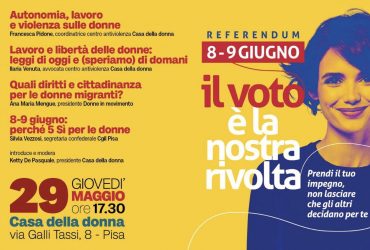 Lavoro, cittadinanza, libertà: 5 referendum per le donne