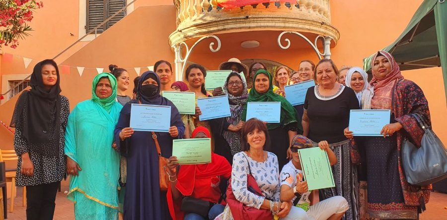 Festa d’estate per la fine del corso di italiano