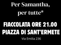 Il femminicidio di Samantha ci interroga tutte e tutti