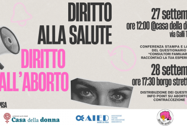 27-28 settembre: consultori, diritto all’aborto e alla salute