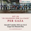 Per Gaza: continuano i presidi in Largo Menotti