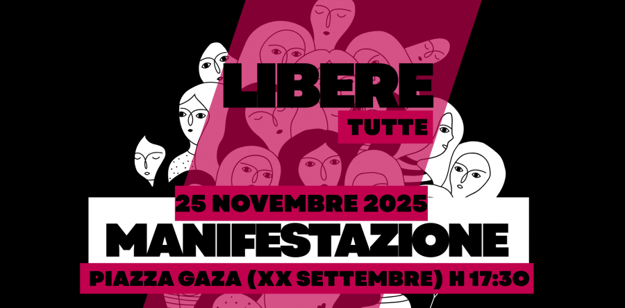 Libere tutte – 25 novembre manifestazione cittadina