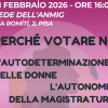 PERCHÈ VOTARE NO? L’autodeterminazione delle donne, l’autonomia della magistratura