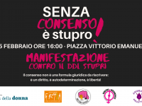 SENZA CONSENSO È STUPRO! Mobilitazione cittadina