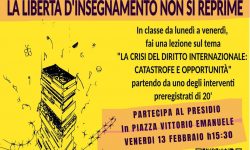 La libertà di insegnamento non si reprime