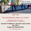 In silenzio per la pace, continuano i presidi a Pisa