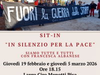 In silenzio per la pace, continuano i presidi a Pisa