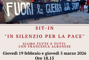 In silenzio per la pace, continuano i presidi a Pisa