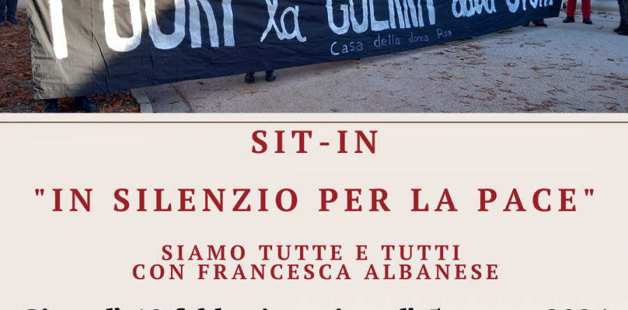 In silenzio per la pace, continuano i presidi a Pisa