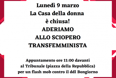 Sciopero 9 marzo