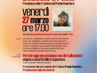 Dedicato a Paola: Premiazione della 5ª edizione del Premio Paola Bora