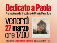 Premiate le vincitrici della quinta edizione del Premio “Paola Bora”