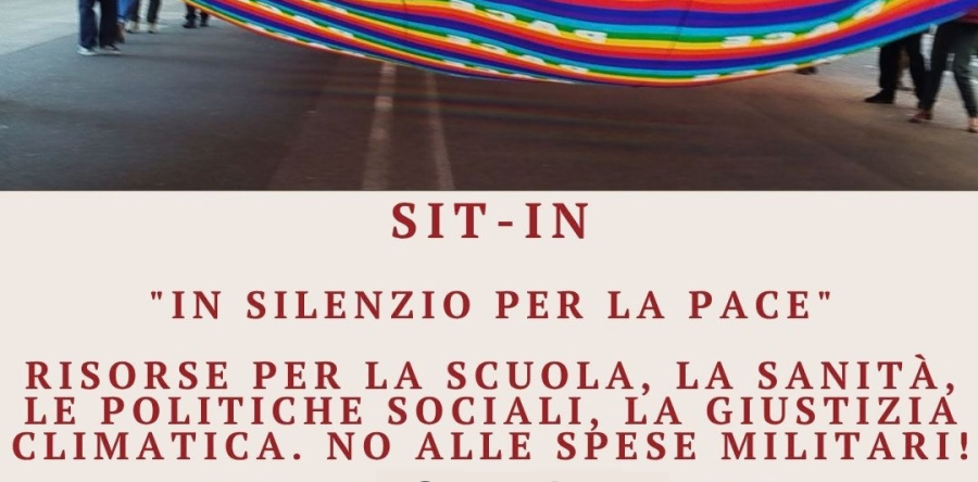 In silenzio per la pace: 8 ottobre alle 18:30 in Largo Ciro Menotti