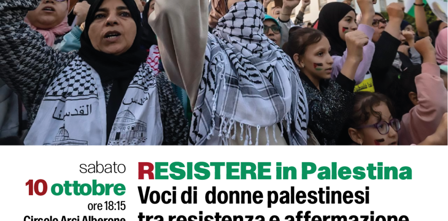 Voci di donne palestinesi, per raccontare esperienze, percorsi di resistenza, affermazione e la realtà dei diritti negati.
